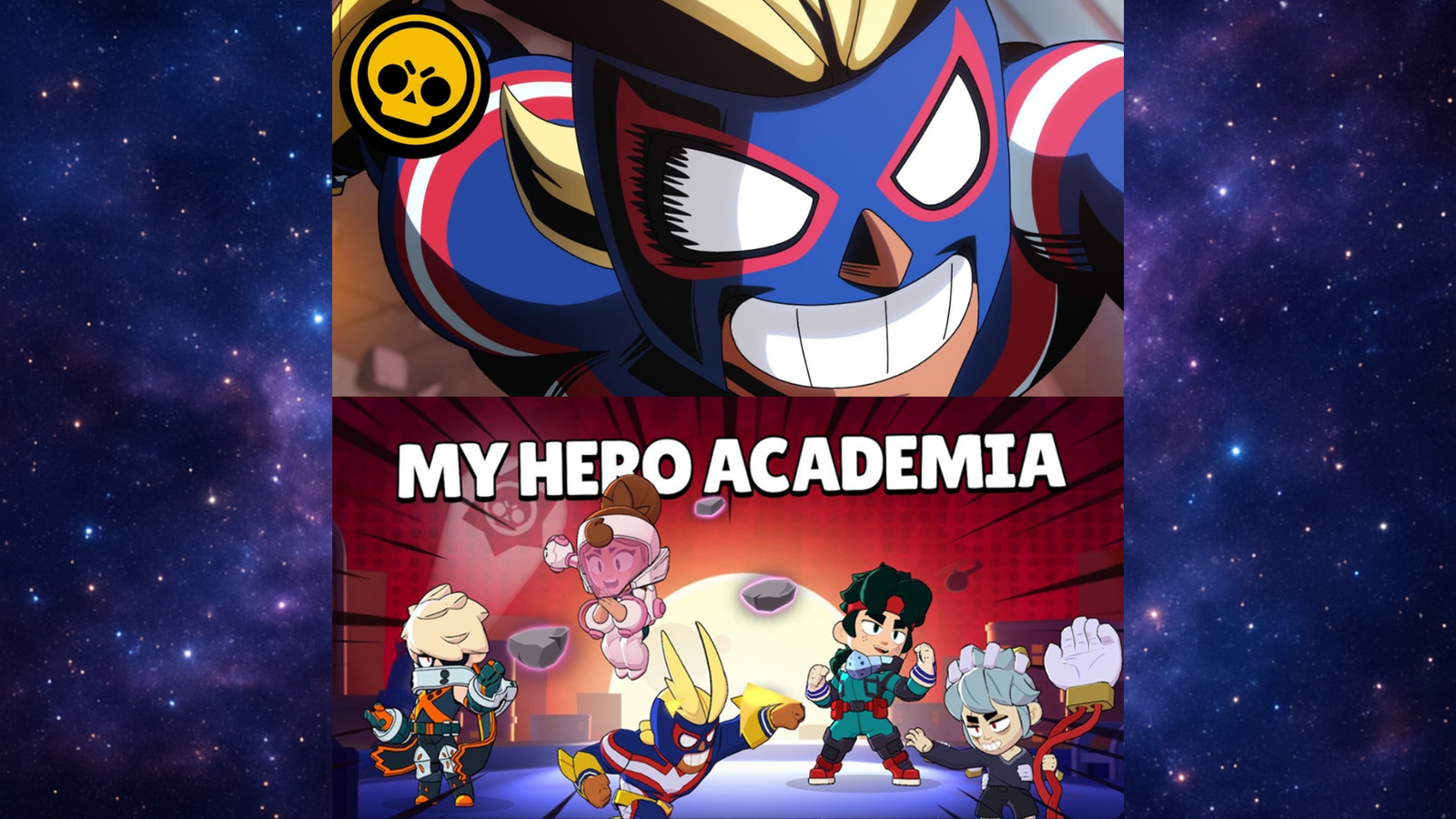 brawl stars e my hero academia todas as skins