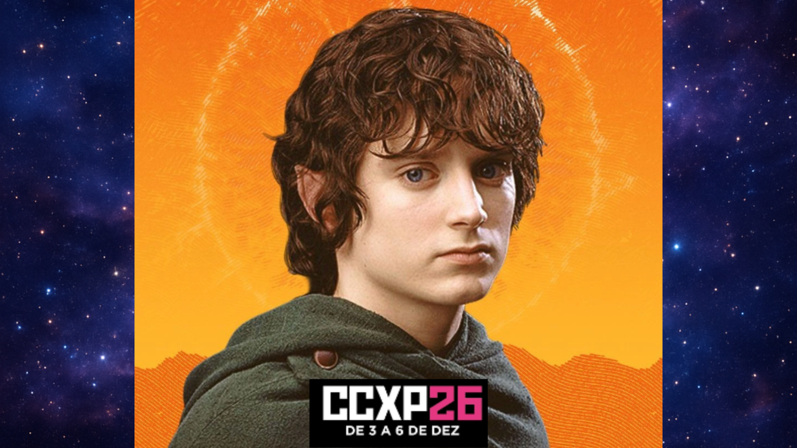 Elijah Wood confirmado na CCXP 26